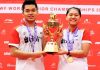 Leo/Indah Rebut Juara dunia Bulutangkis Junior 2018