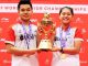Leo/Indah Rebut Juara dunia Bulutangkis Junior 2018
