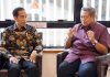 Presiden Jokowi dan Istri Jenguk Ani Yudhoyono di Singapura