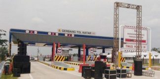 Presiden Jokowi Meresmikan Jalan Tol Trans Sumatera ruas Bakauheni-Terbanggi Besar