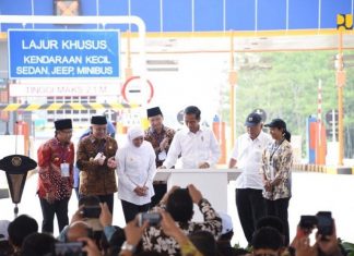 Tol Pandaan-Malang Sepanjang 30,6 Km Diresmikan Presiden Jokowi