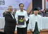 KPU Tetapkan Joko Widodo dan Prof Dr KH Ma’ruf Amin Presiden Terpilih.