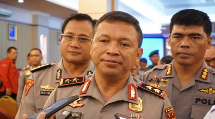 Kapolda Riau Komitmen Berantas Sindikat Pencuri Minyak.