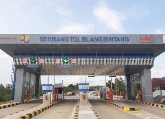 Presiden Joko Widodo Resmikan Tol Sigli-Banda Aceh