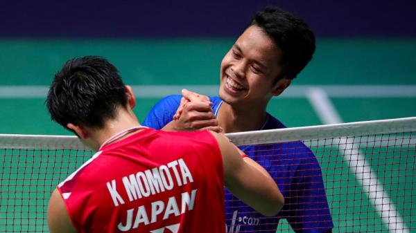 Open Thailand : Saling Jegal Kento Momota Vs Anthony Ginting