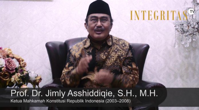 Ketua Umum ICMI, Jimly Asshiddiqie Dukung Kehadiran Channel INTEGRITAS TV
