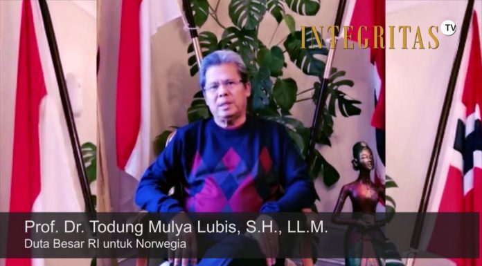Bang Todung Mulya Lubis, Sambut Kehadiran Channel INTEGRITAS TV