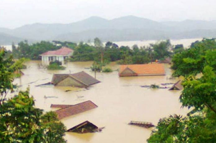 Ilustrasi banjir