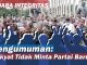 Pengumuman: Rakyat Tidak Minta Partai Baru