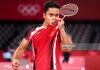 Anthony Ginting, Tunggal Putra Lolos ke Semifinal Olimpiade Tokyo 2020