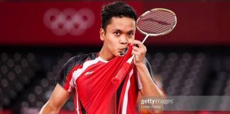 Anthony Ginting, Tunggal Putra Lolos ke Semifinal Olimpiade Tokyo 2020