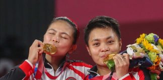 Greysia Polii/Apriyani Rahayu Sumbang Emas Pertama Indonesia di Olimpiade Tokyo 2020