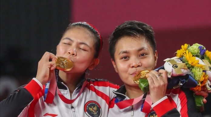 Greysia Polii/Apriyani Rahayu Sumbang Emas Pertama Indonesia di Olimpiade Tokyo 2020