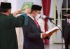 Presiden Joko Widodo Lantik Kepala PPATK yang Baru