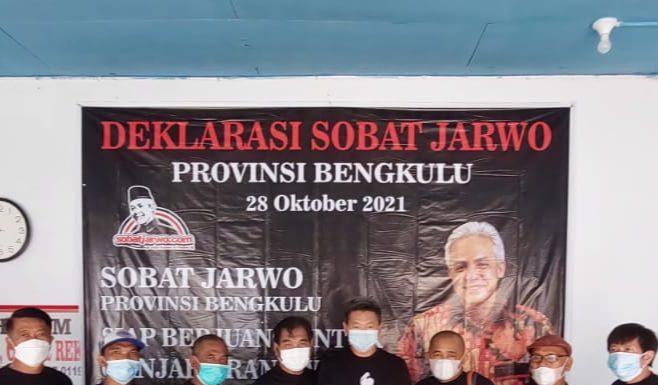 Sobat Jarwo Lebarkan Sayap ke Bengkulu Dukung Ganjar jadi Presiden