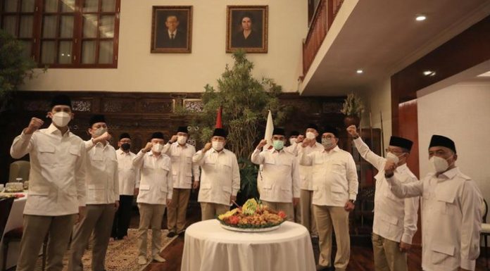 HUT 14 Gerindra, Target Prabowo Presiden 2024