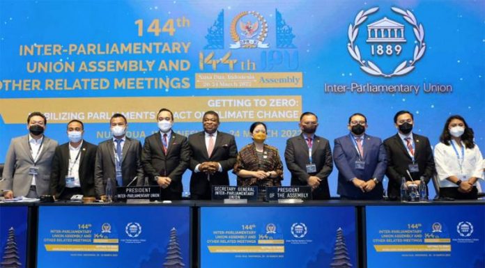 Forum Inter-Parliamentary Union Sukses Hasilkan 2 Deklarasi Nusa Dua