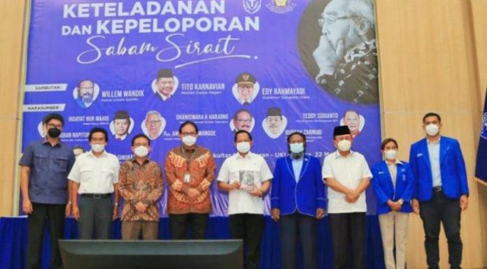 Tito Karnavian : Sabam Sirait Layak Menjadi Pahlawan Nasional