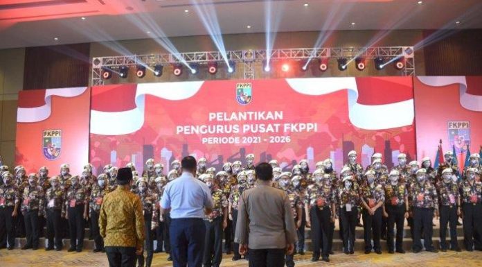 Pelantikan Pengurus Pusat FKPPI 2021-2026, Pontjo Sutowo Ketum
