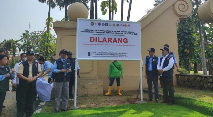 Satgas BLBI Sita Aset Aspac di Bogor Senilai 2 Triliun