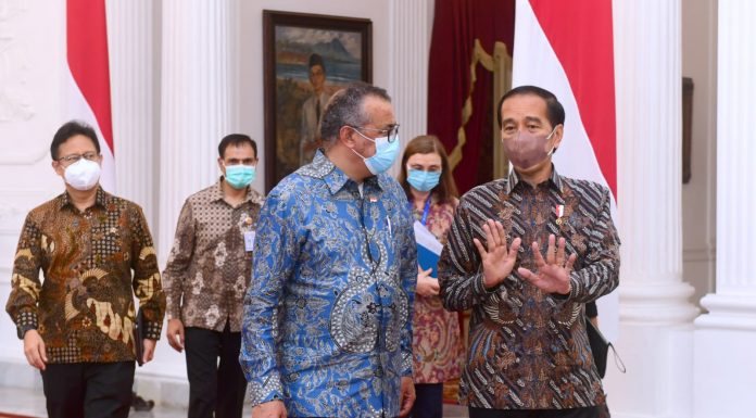 Direktur WHO Tedros Adhanom Kunjungi Jakarta