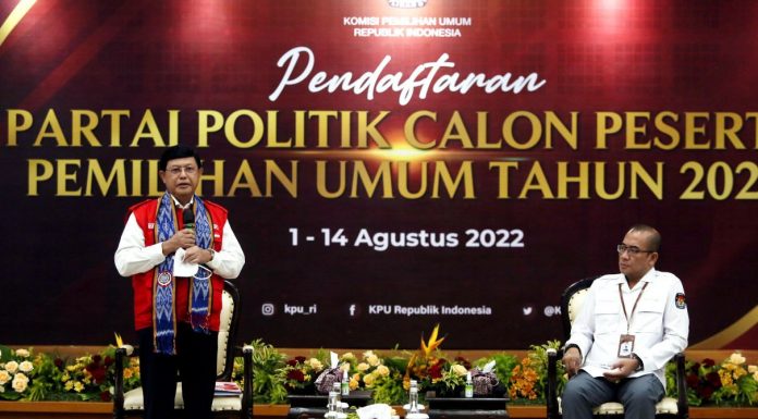 Pendaftaran Partai Calon Peserta Pemilu 2024 Ditutup 14 Agustus 2022
