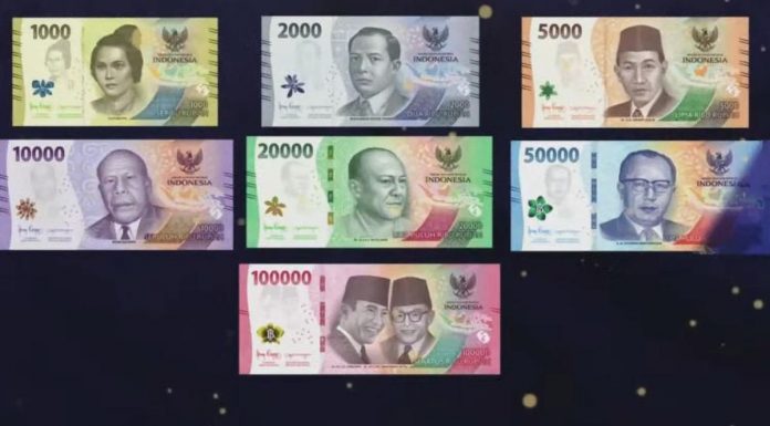 BI Luncurkan Tujuh Pecahan Uang Baru