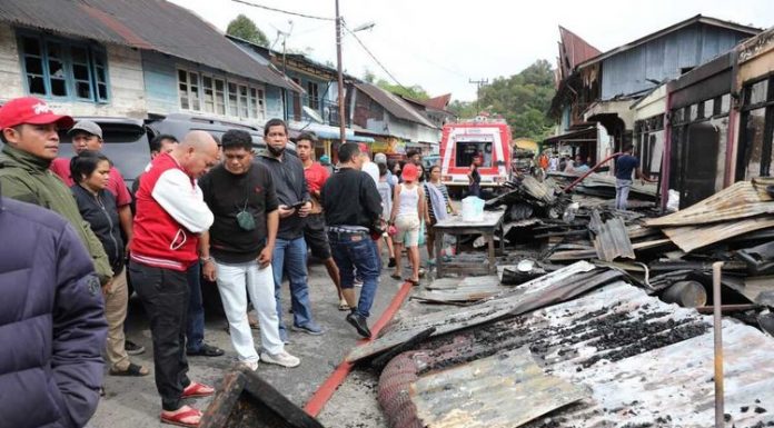 Tapanuli Utara di Guncang Gempa, 1 Tewas, Puluhan Rumah/Gedung Rusak Parah