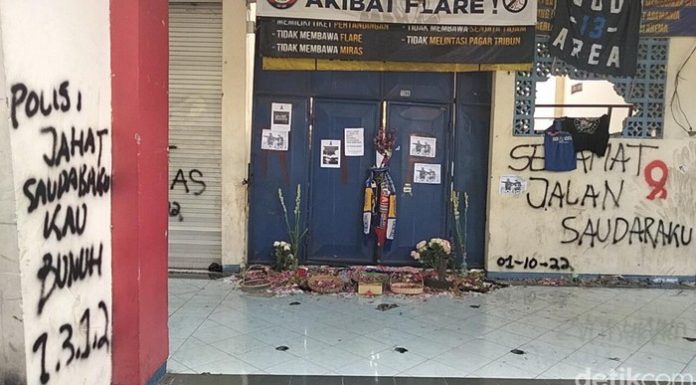 Polisi Tetapkan 6 Tersangka Insiden Kanjuruhan