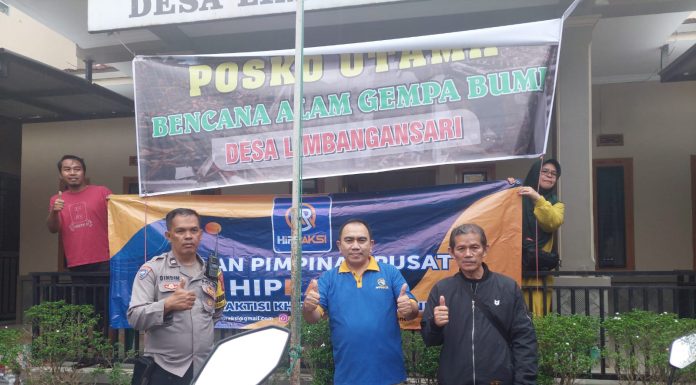 HIPRAKSI Salurkan Donasi bagi Korban Gempa Cianjur