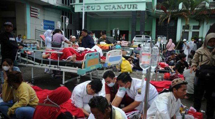 Korban Tewas Gempa Cianjur Capai 162 Jiwa