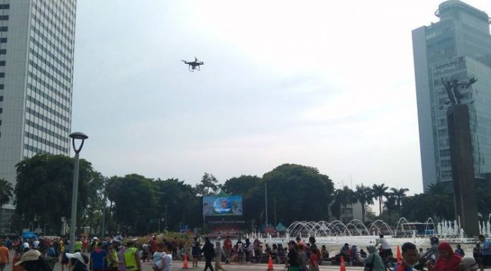 Awas Drone! Buang Sampahmu pada Tempatnya