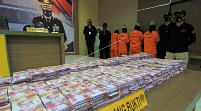 Waspada, Uang Palsu Senilai 2 Miliar sudah Beredar