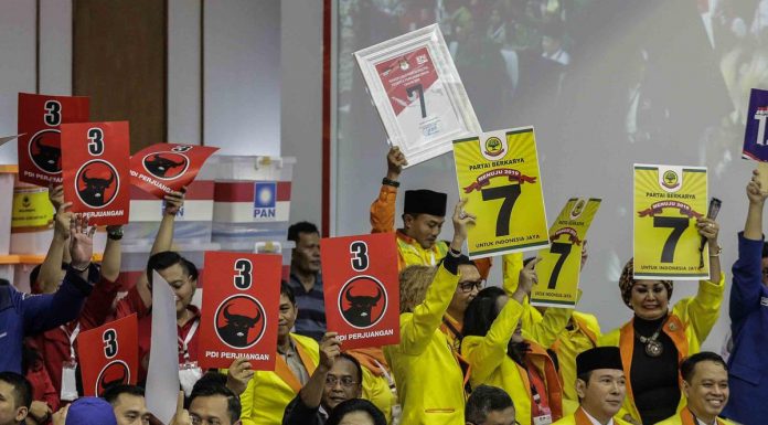 Polemik Nomor Urut Parpol Lama. Ada Diskriminasi Politik?