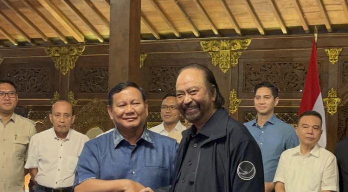 Surya Paloh dan Prabowo Janji Tidak Saling Memfitnah dan Adu Domba