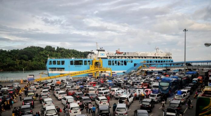 Sebanyak 633.793 Pemudik sudah Menyeberang ke Pulau Sumatera