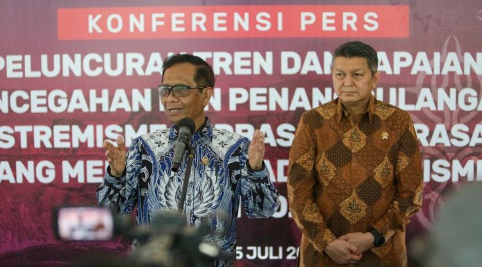 Mahfud MD : Gerakan Radikalisme Berkembang di Kampus Hingga Pesantren.