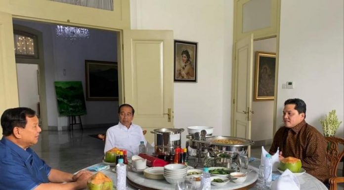 Sinyal Jokowi ingin Duetkan Prabowo–Erick Thohir