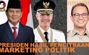 PRESIDEN HASIL PENCITRAAN MARKETING POLITIK