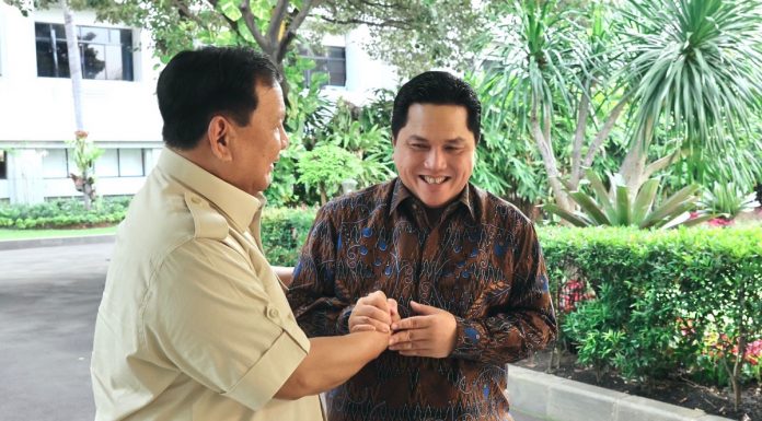Erick Thohir Kandidat Kuat Cawapres Prabowo