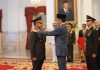 Presiden Jokowi Lantik Letjen TNI Agus Subiyanto Sebagai KSAD