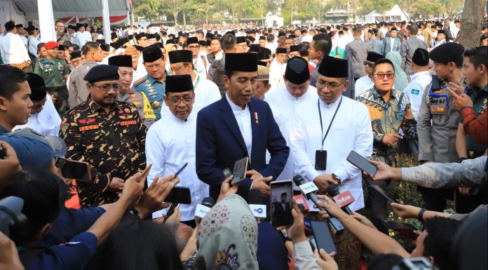 Jokowi : Santri Adalah Pilar Kekuatan Bangsa Indonesia