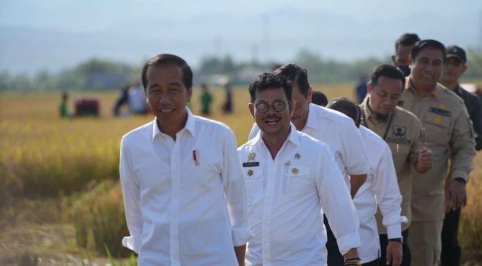Presiden Jokowi Terima Penguduran Diri Syahrul Yasin Limpo