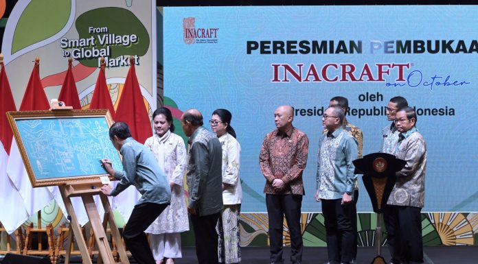 Presiden Jokowi Buka Pameran INACRAFT on October 2023