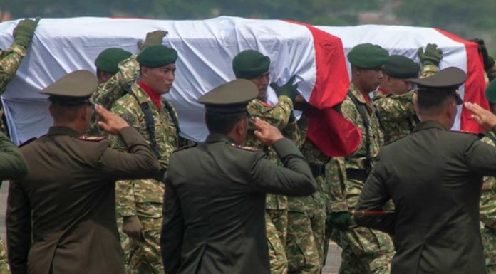 Pangliman TNI : Empat Prajurit TNI Gugur Ditembak KKB Dapat Kenaikan Pangkat dan Santunan