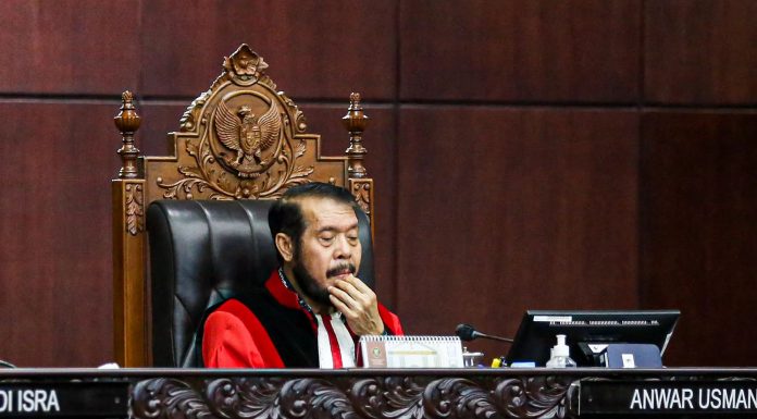 Sidang MKMK Putus Ketua MK Anwar Usman Melanggar Etik Berat