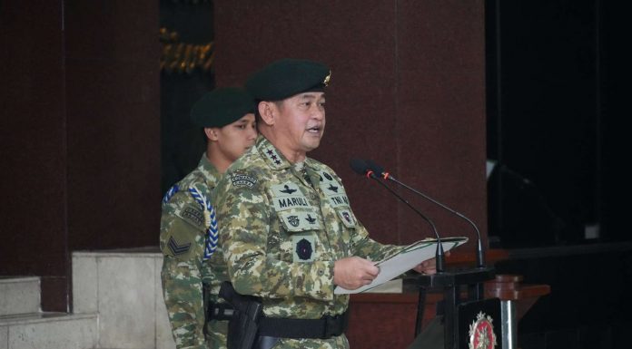 Direktur ISC : Agus Subiyanto Panglima, Letjen Maruli Simanjuntak KASAD