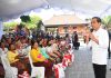 Presiden Joko Widodo Serahkan Bantuan Pada Masyarakat Gianyar Bali