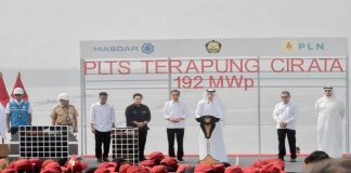Pembangkit Listrik Tenaga Surya (PLTS) Terapung Cirata Resmi Beroperasi