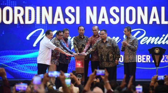 Presiden Jokowi Hadiri Pembukaan Rapat Koordinasi Nasional Penyelenggara Pemilu